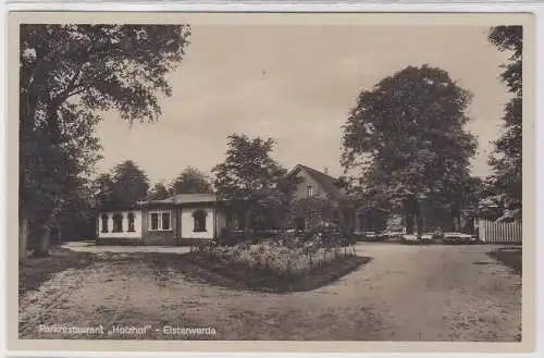 50327 AK Elsterwerda - Parkrestaurant "Holzhof" Inh. Otto Thielemann 1931