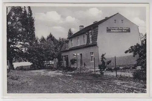 14172 AK Neu-Köthen Wendisch-Buchholz - Gasthof und Pension v. Willi Menzel 1936