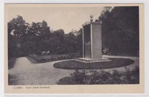 906548 Ak Eisleben - Paul-Berck-Denkmal um 1910