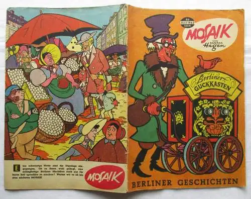 Mosaik von Hannes Hegen Digedag Nr. 80 von 1963 Berliner Geschichten (119359)