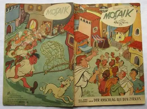 Mosaik von Hannes Hegen Digedag Nummer 14 von 1958 (127004)
