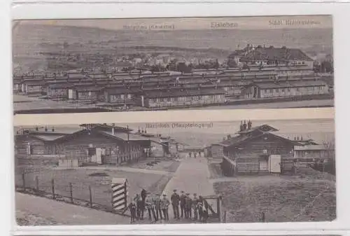 906528 Mehrbild Ak Eisleben - Städt. Krankenhaus und Baracken 1906