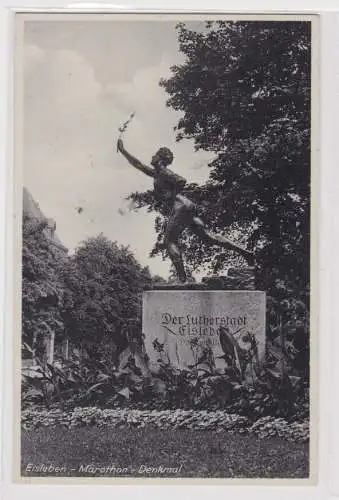 907512 Feldpost Ak Lutherstadt Eisleben - Marathon-Denkmal 1939