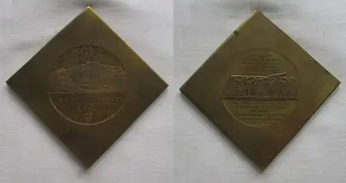 DDR Medaille Klippe VII. Bezirksmünzausstellung Bad Salzungen 1985 (151331)