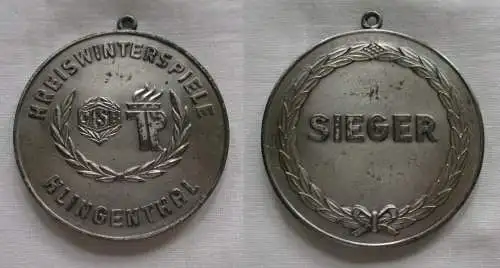 DDR Sieger Medaille Pionier Kreiswinterspiele Klingenthal (151488)