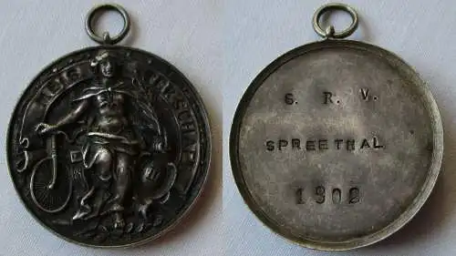 Medaille Meisterschaft Sächsischer Radfahrerverein S.R.V Spreethal 1902 (150791)
