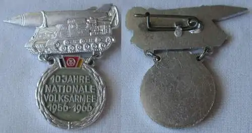 DDR Abzeichen 10 Jahre Nationale Volksarmee NVA 1956-1966 Raketenträger (150508)