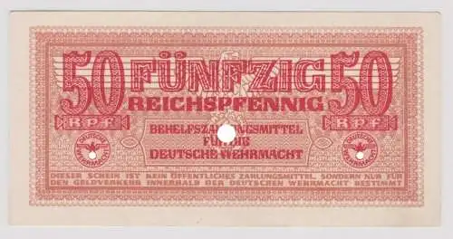 50 Reichspfennig Behelfszahlungsmittel Rosenberg 504 Kassenfrisch (135529)