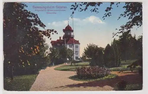 51465 Ak Genesungsheim Gelenau allgemeine Ortskrankenkasse Chemnitz 1928