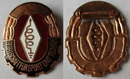 DDR Abzeichen GST Funk-Leistungsabzeichen in Bronze Bartel VII Nr. 677 (113229)