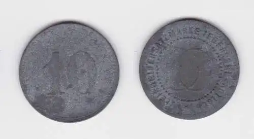 10 Pfennig Zink Notgeld Münze Tegernsee Rottach  (139684)