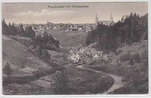 23625 Ak Freudenstadt mit Christophstal 1911