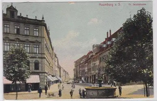 94534 Ak Naumburg an der Saale Große Jacobstrasse 1909