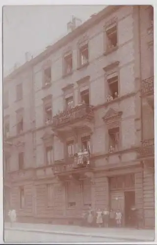 18683 Foto Ak Mannheim Wohnhaus 1908