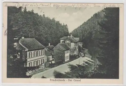 98635 Ak Friedrichroda der Grund 1930