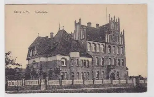 17464 AK Culm an der Warthe (Chełmno) - Realschule