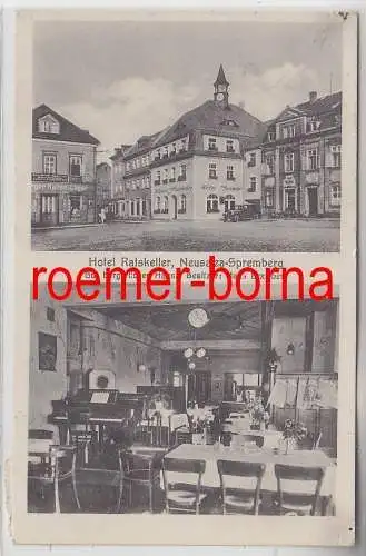76284 Mehrbild Ak Neusalza Spremberg Hotel Ratskeller 1932