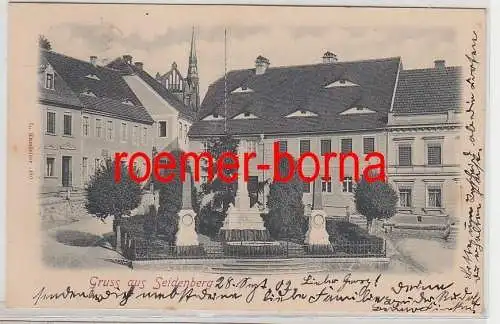 75599 Ak Gruss aus Seidenberg Zawidów 1903