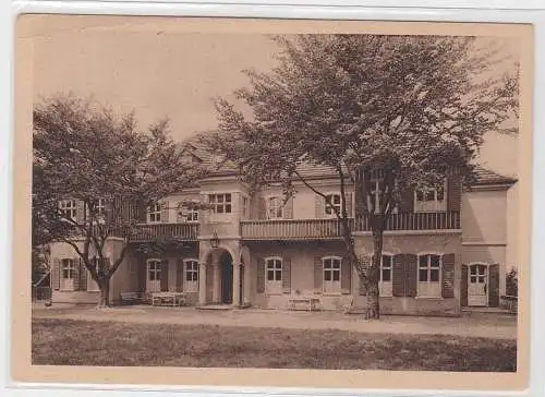 97038 Ak Neuhof bei Heringsdorf, Siemens Eleonorenheim, Gebäudeansicht um 1930