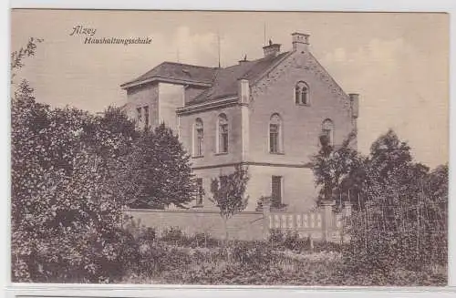 62210 AK Alzey - Haushaltungsschule, Gebäudeansicht um 1920