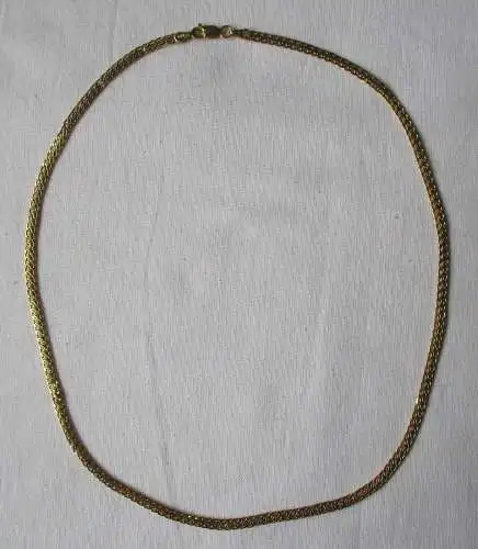 hochwertige Halskette Gliederhalskette 585er 14 Karat Italy Gold (113436)