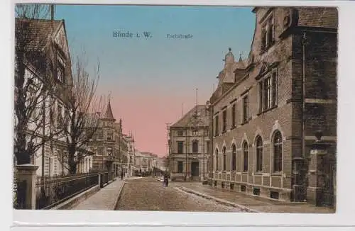 63129 Ak Bünde in Westfalen Eschstraße um 1910