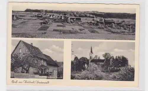 56762 Mehrbild Ak Gruß aus Wahlrod Westerwald Gemischtwarenhaus um 1940