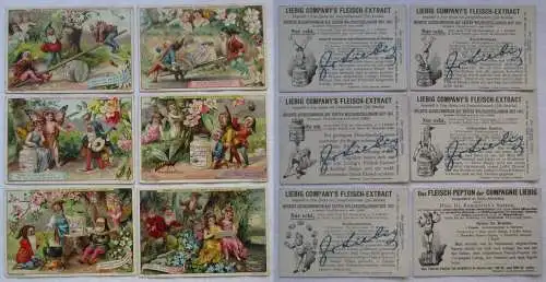 6/165902 Liebigbilder Serie Nr. 465 Gnomen und Elfen 1900