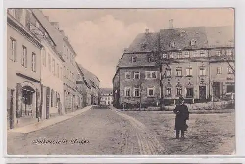 903261 Ak Wolkenstein im Erzgebirge Chocoladen Fabrik um 1920