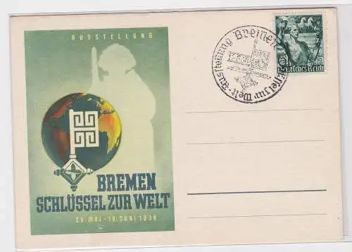 902732 Anlass Ak Bremen Schlüssel zur Welt 1938