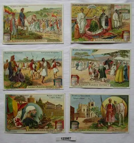 4/123987 Liebigbilder Serie Nr. 673 Bilder aus Abessinien 1906