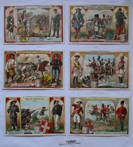 4/122657 Liebigbilder Serie Nr. 454 Berühmte Regimenter 1900