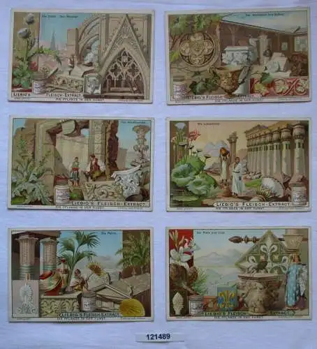 4/121489 Liebigbilder Serie Nr. 605 Die Pflanze in der Kunst 1904