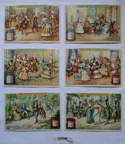 4/124046 Liebigbilder Serie Nr. 519 Aus altfranzösischer Zeit 1902