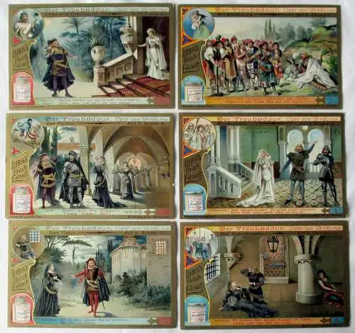 Liebigbilder Serie Nr. 659 Der Troubadour - Oper von Verdi Jahr 1905 (6/132781)