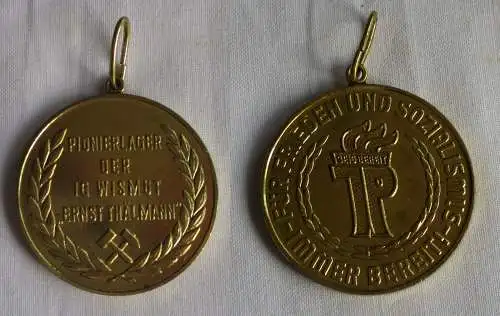 DDR Medaille Pionierlager der IG Wismut "Ernst Thälmann" Stufe Gold (149655)