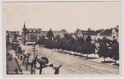 901760 Ak Lötzen Giżycko - Marktplatz 1929