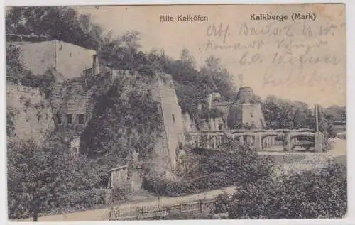 03692 Ak Kalkberge (Marke) - Alte Kalköfen 1922