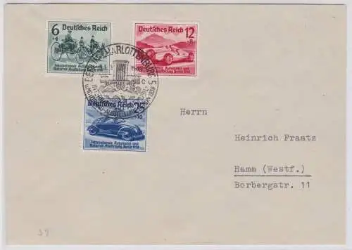 Internationale Automobil und Motorrad Ausstellung Berlin 1939 Mi Nr. 686 - 688