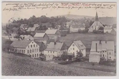 41945 Ak Gruß aus Seiffen im Erzgebirge Totalansicht 1913