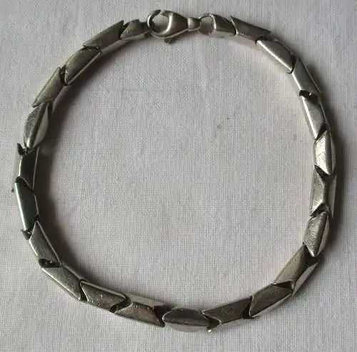 massives 925er Sterling Silber Armband Gliederarmband (151551)