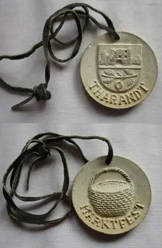 DDR Keramik Medaille Marktfest Tharandt (149320)