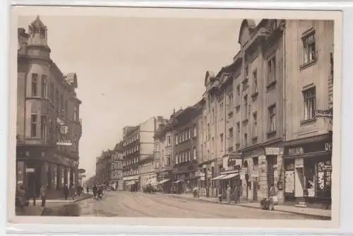 26296 Ak Mährisch Ostrau Ostrava Bahnhofstraße um 1940