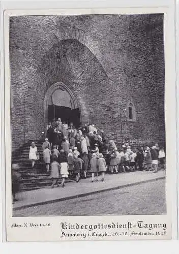 66729 AK Annaberg im Erzgebirge - Kindergottesdienst-Tagung 1929