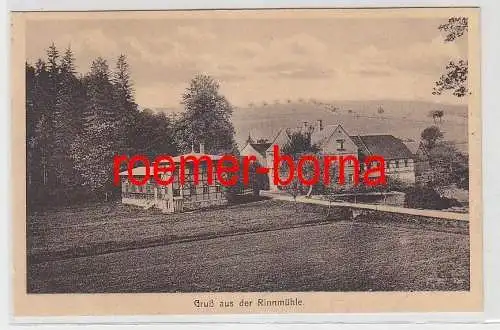 76189 Ak Gruß aus der Rinnmühle bei Colditz 1915