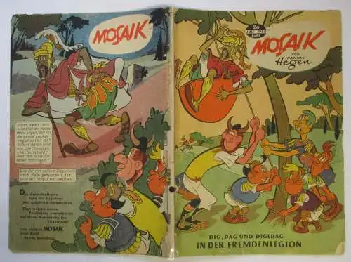 Mosaik von Hannes Hegen Digedag Nummer 20 von 1958 (137218)