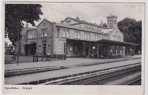 25915 Ak Oschersleben Bahnhof 1937