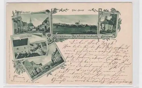35862 Mehrbild Ak Gruß aus Untergriesbach Ortsansichten 1903