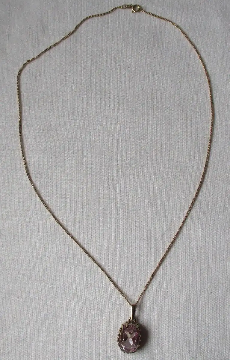 hochwertiger 585er Gold mit Fischlandschmuck 333 Gold Anhänger Amethyst (108301) 0