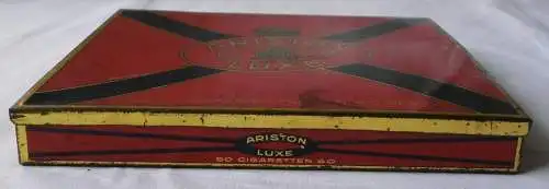seltene Blechdose Zigarettenfabrik Ariston Luxe um 1930 (113351)